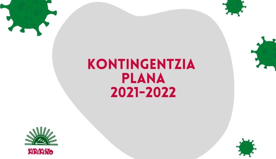 2021-2022 ikasturterako kontingentzia-plana