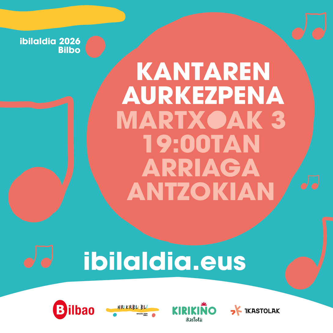 Abesti aurkezpena ibilaldia 2026